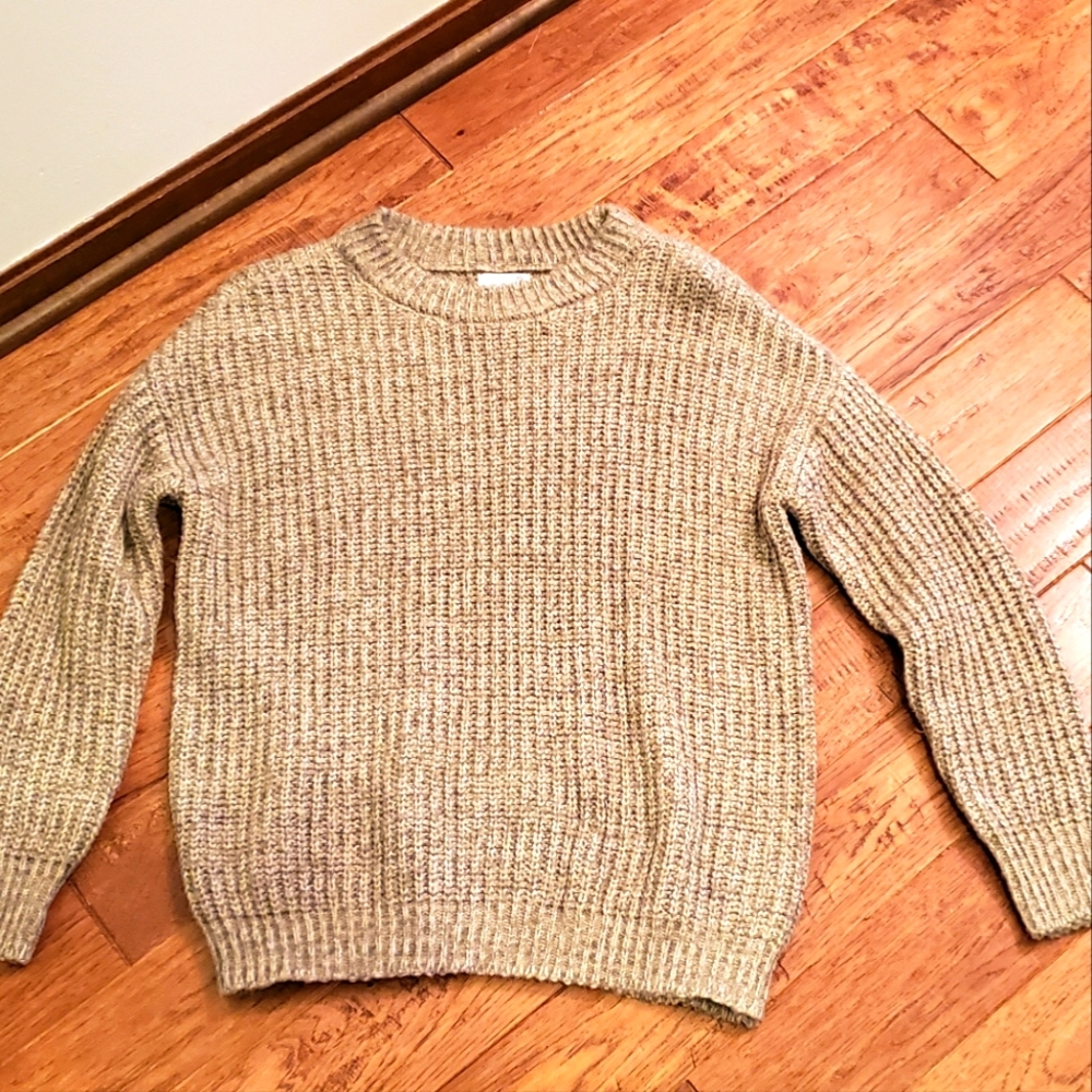 SO chunky sweater